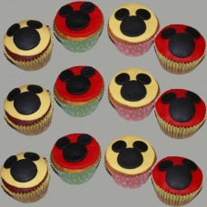 CupCakes Mickey Mouse ($50 per dozen) (D, V)